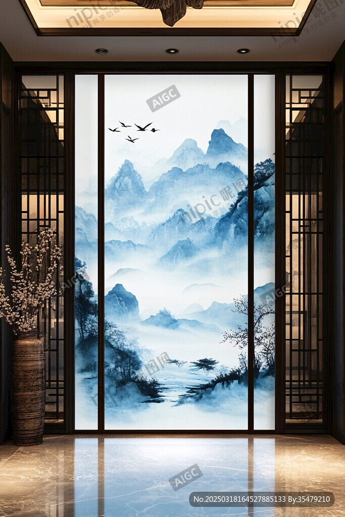 山水畫(huà)中的寧?kù)o之境