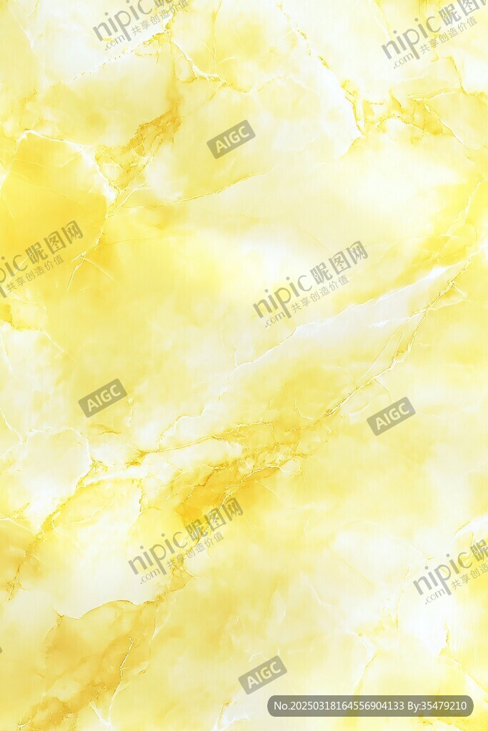 黃色大理石紋理背景