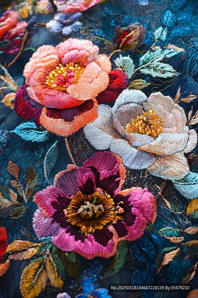 絢麗刺繡藝術(shù)