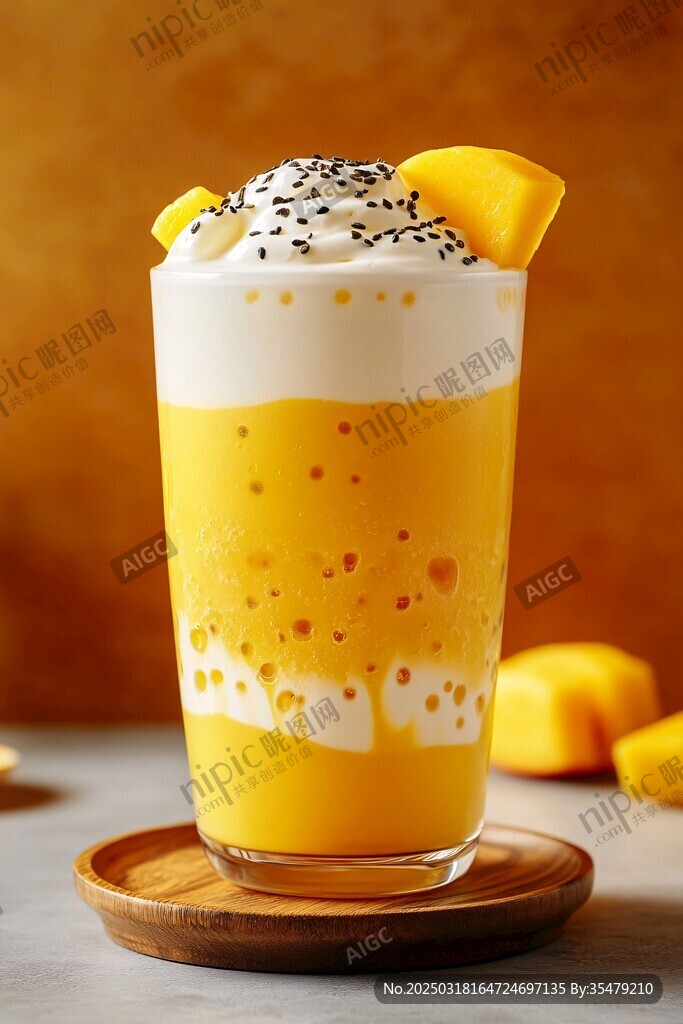 芒果牛奶茶