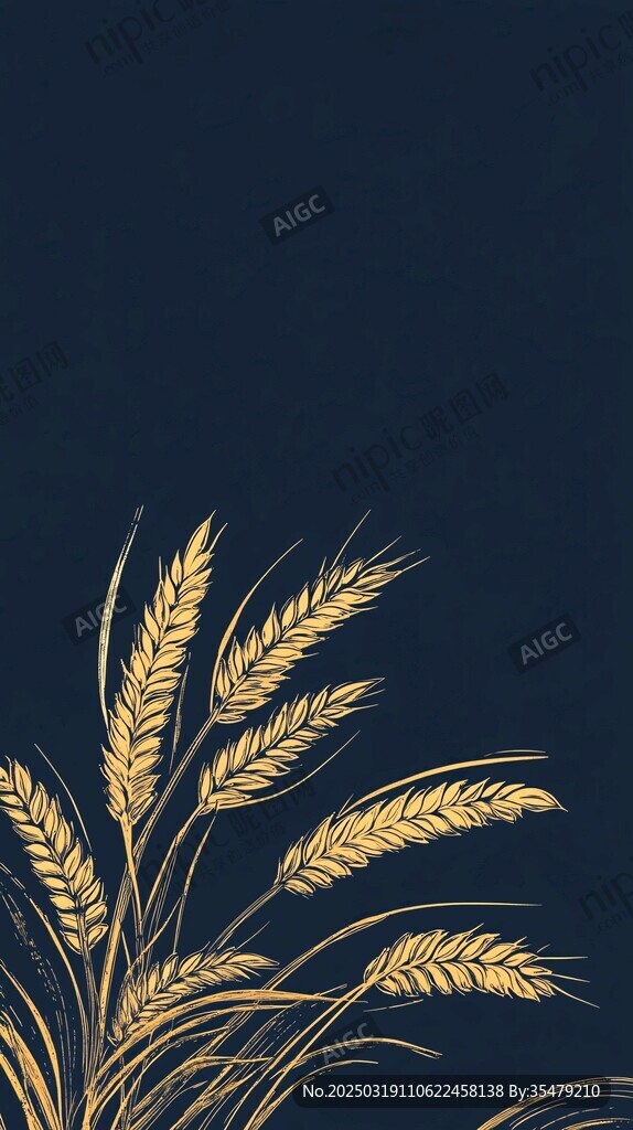 黑金麥穗