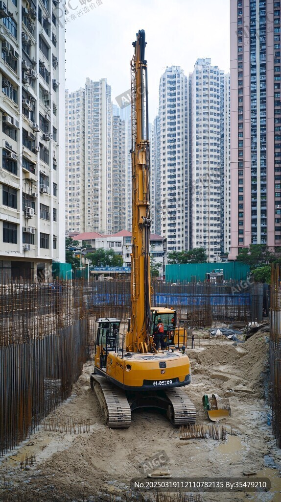 城市建筑工地