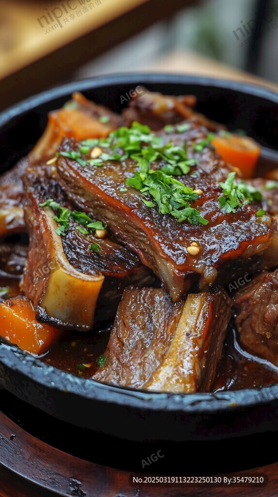 美味牛排煲