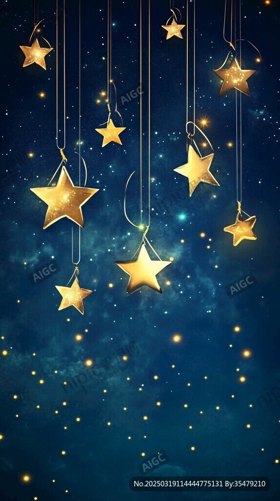 金色星星之夜