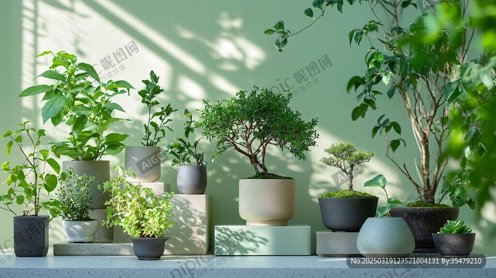綠意盎然 室內(nèi)植物的藝術(shù)