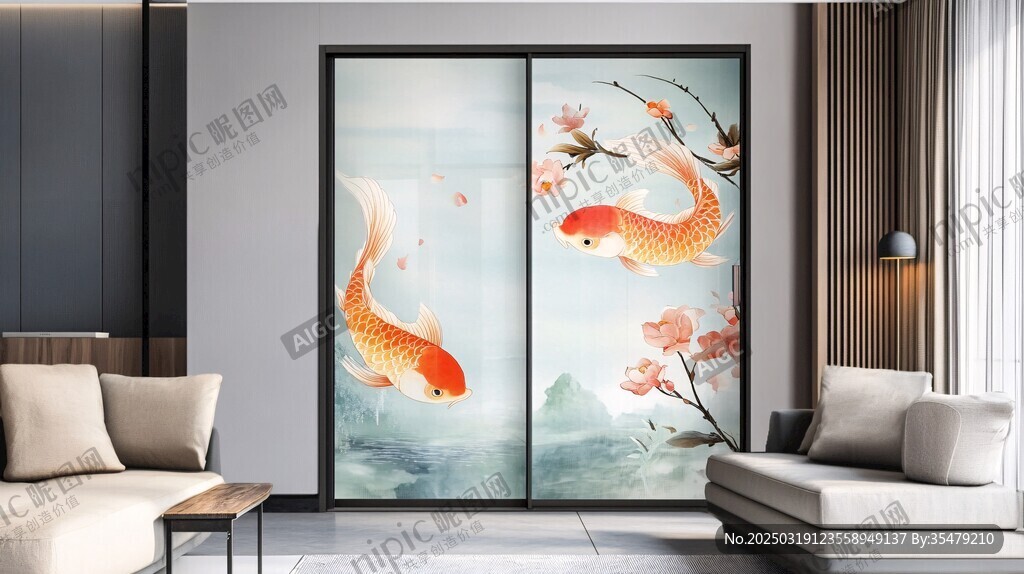 金魚與桃花的浪漫之旅