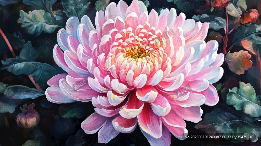 絢麗的秋菊