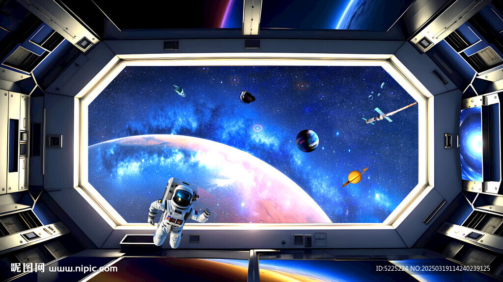 宇宙星空太空艙