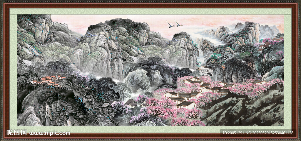 山水畫風(fēng)景