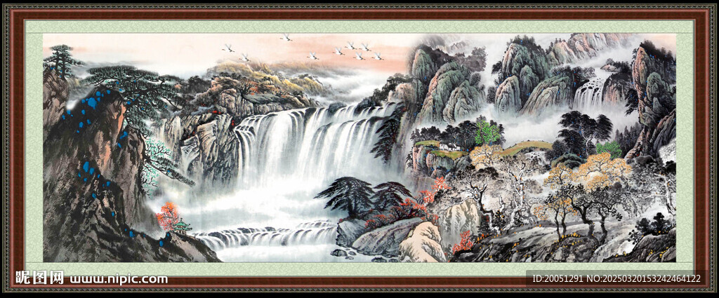 山水圖 