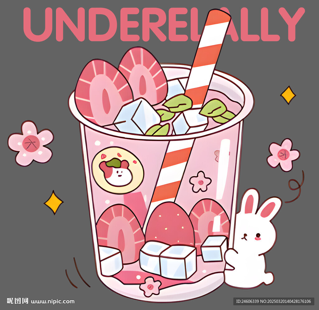 UNDERELALLY兔子草莓