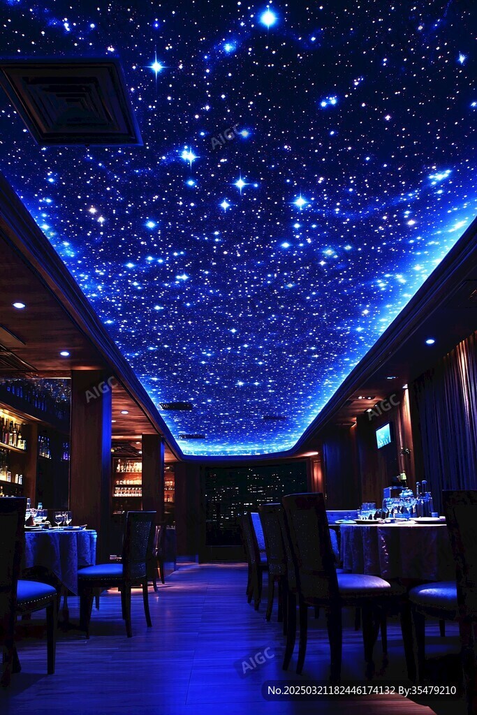 星空餐廳的浪漫之夜