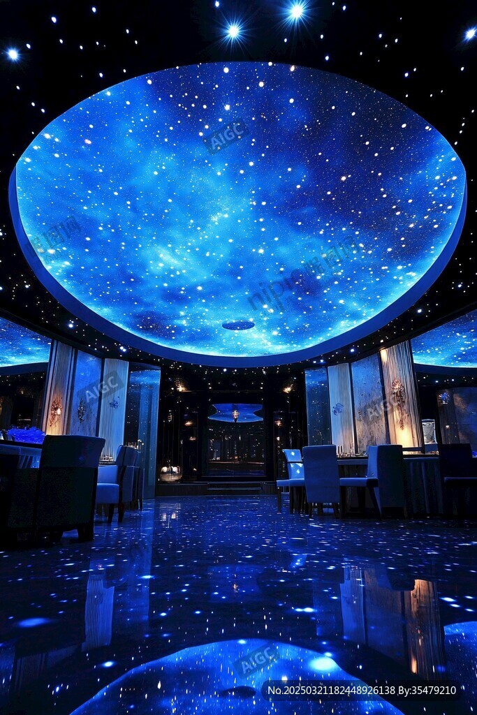 星空餐廳的迷人夜晚