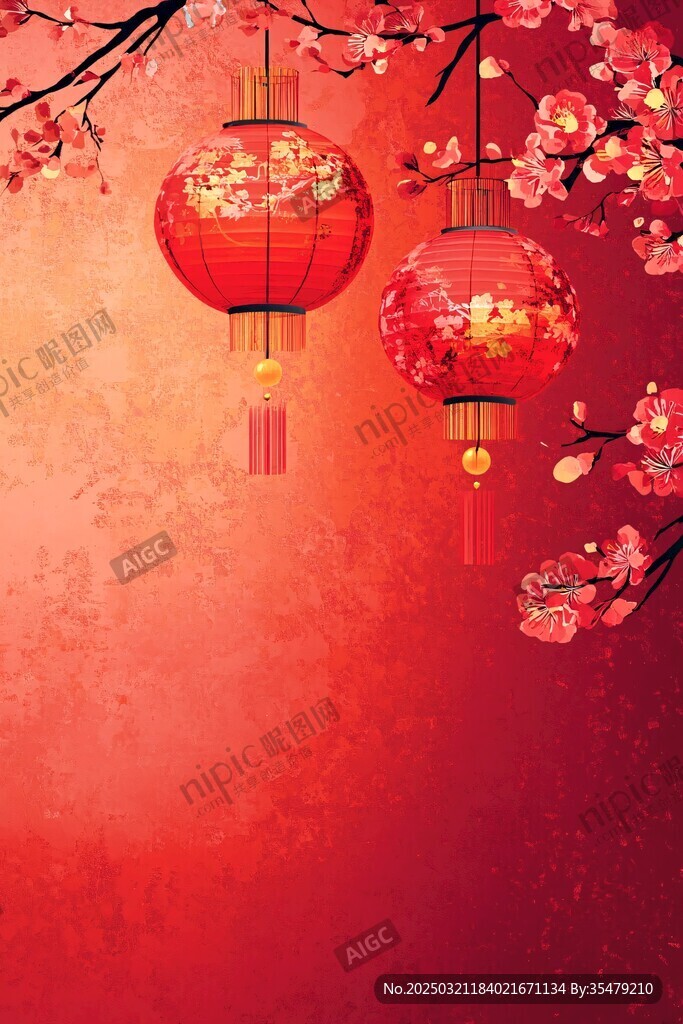 春暖花開 紅燈高掛