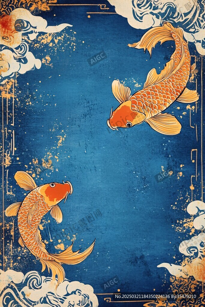 金魚舞動 云海翻騰