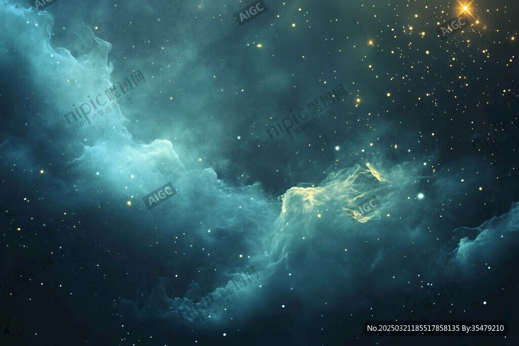 宇宙星云的神秘之美