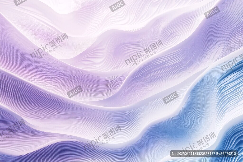 抽象波浪圖案