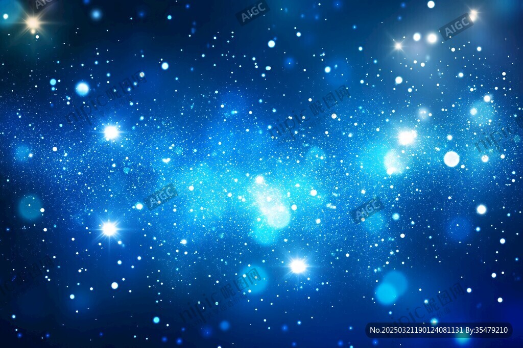 星光璀璨的夜空