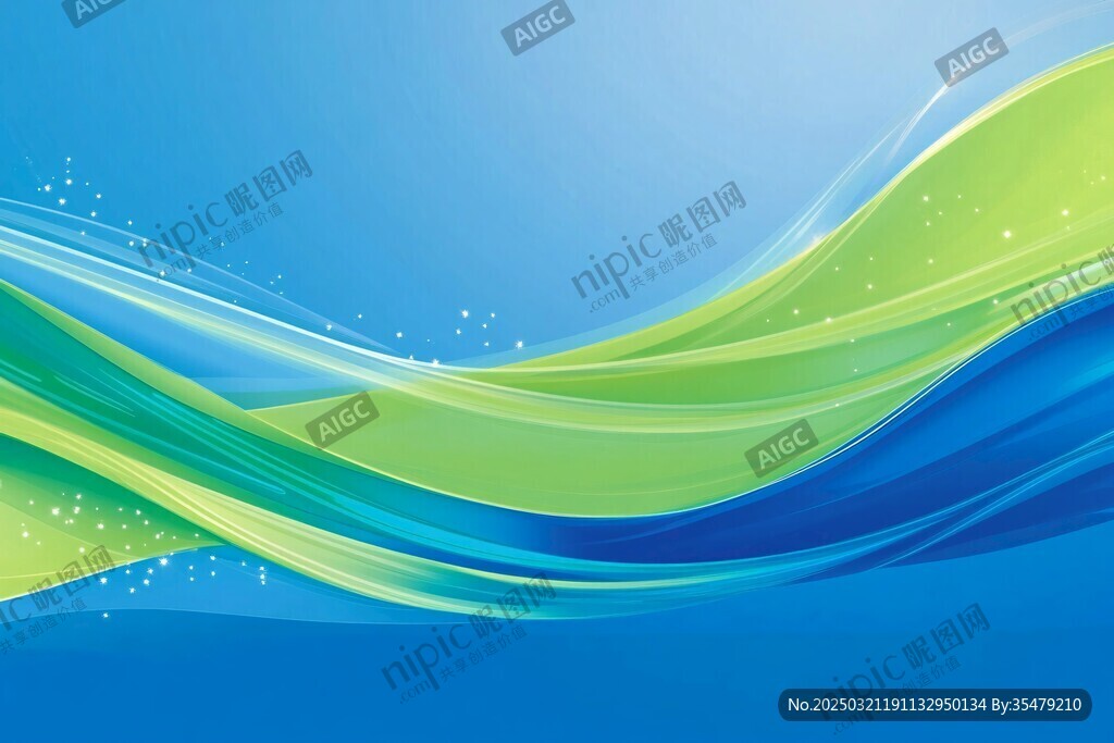 抽象波浪動態背景