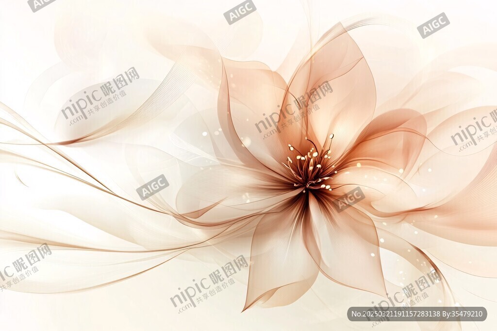 抽象花卉藝術