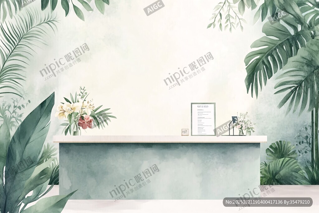 綠意盎然的熱帶風(fēng)情