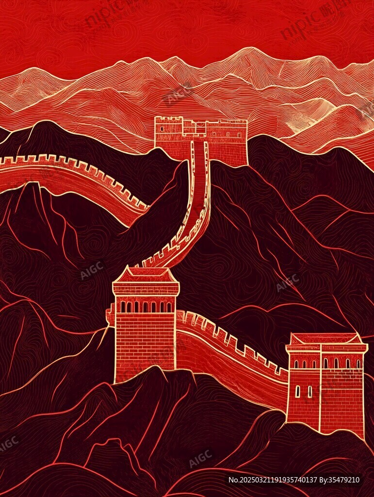 壯麗的長城風(fēng)景