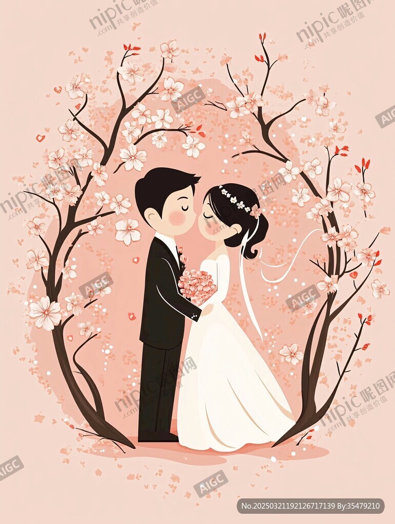 浪漫櫻花婚禮