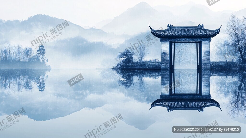 中國(guó)古代建筑與自然風(fēng)光的完美融合