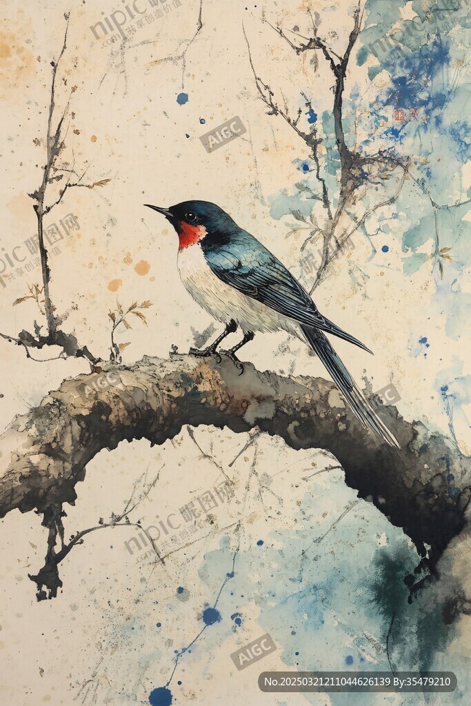 春鳥圖