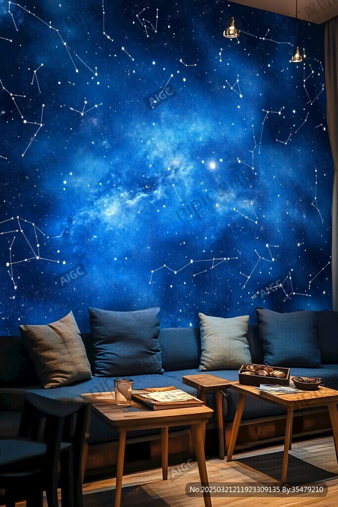 星空下的休閑空間