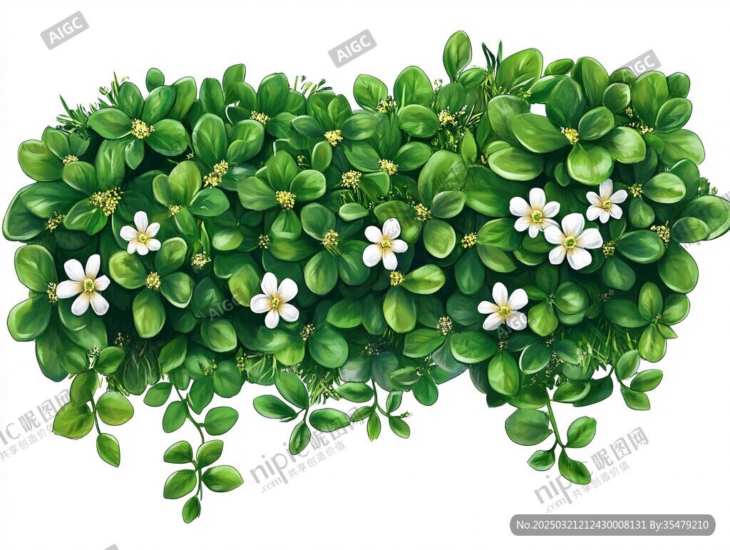 綠色植物墻