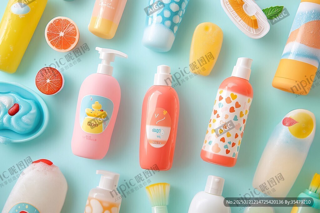 彩妝產品展示