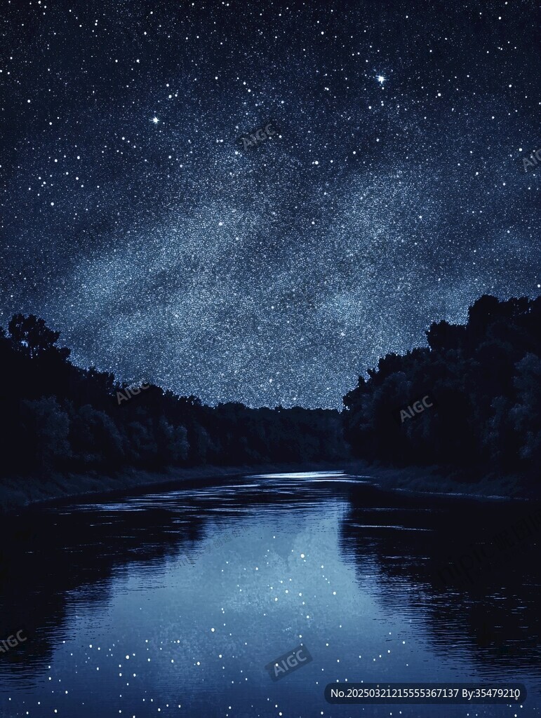 夜幕下的星河之旅