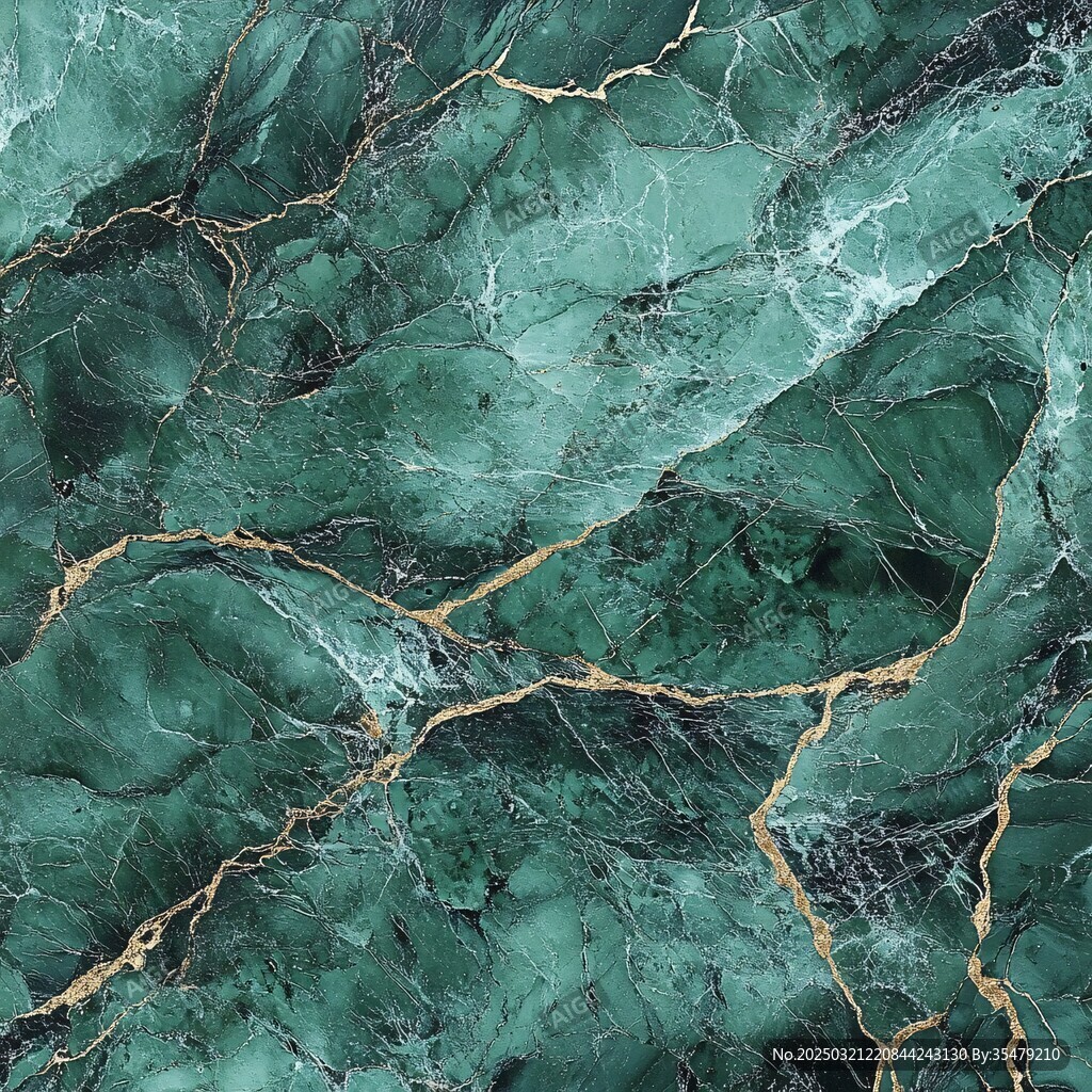 翠綠色大理石紋理背景