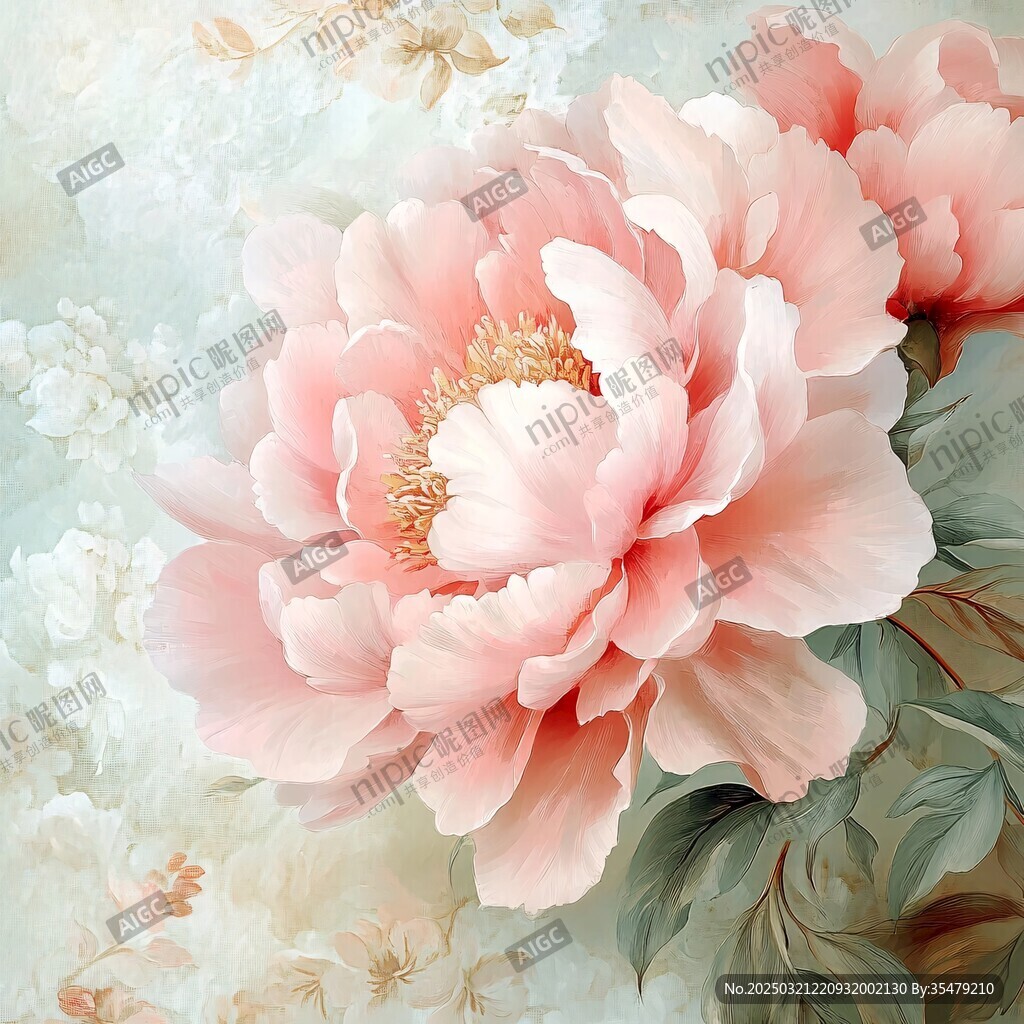 絢爛的芍藥