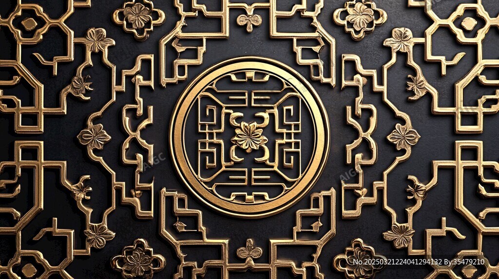 金色雕刻藝術(shù)