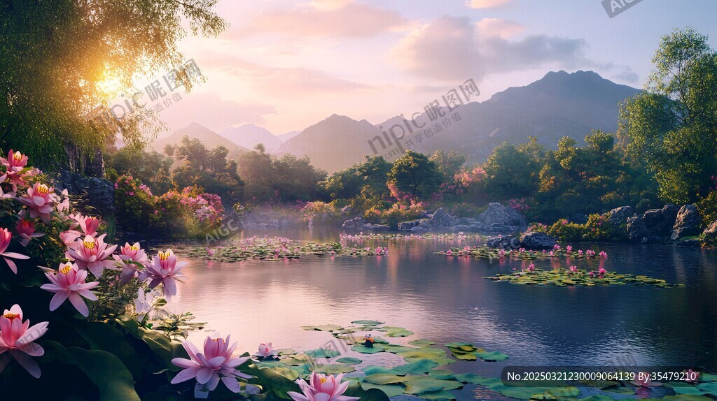 迷人的自然風景
