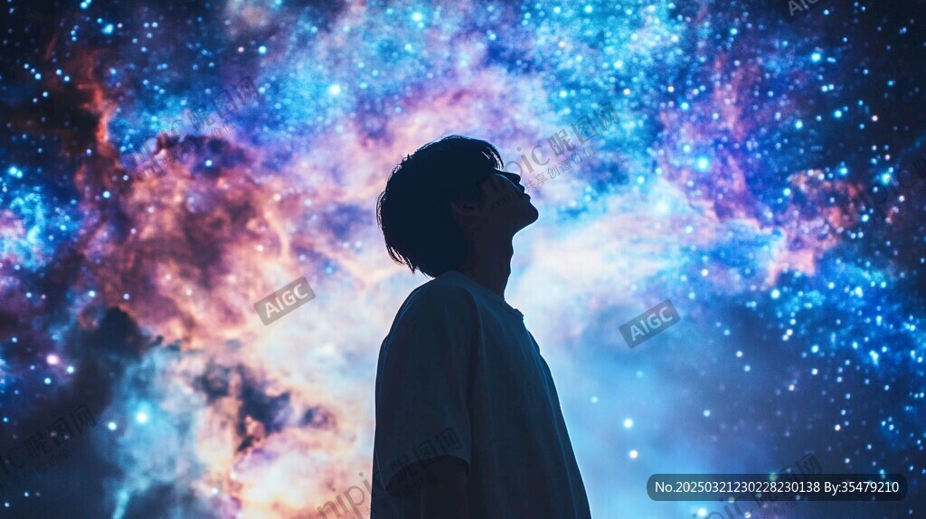 星空下的仰望