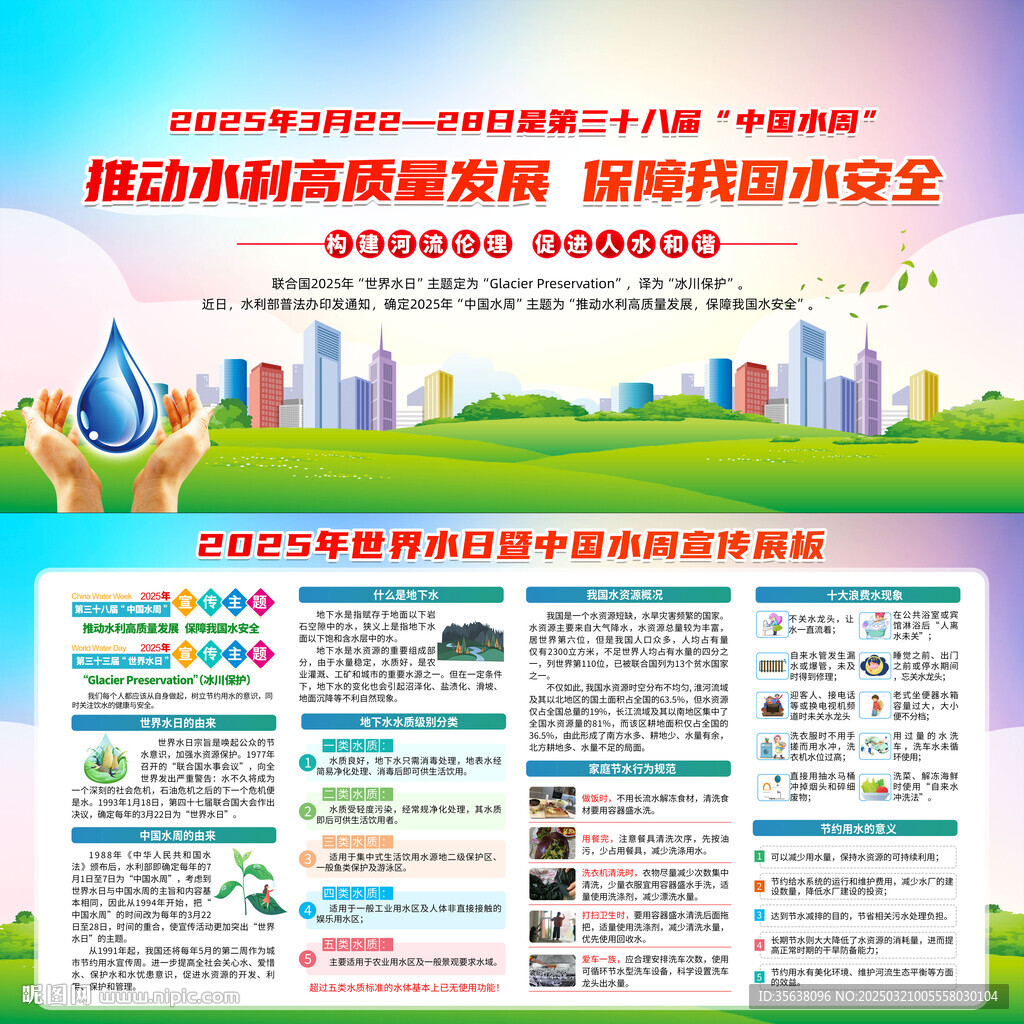 中國水周宣傳欄