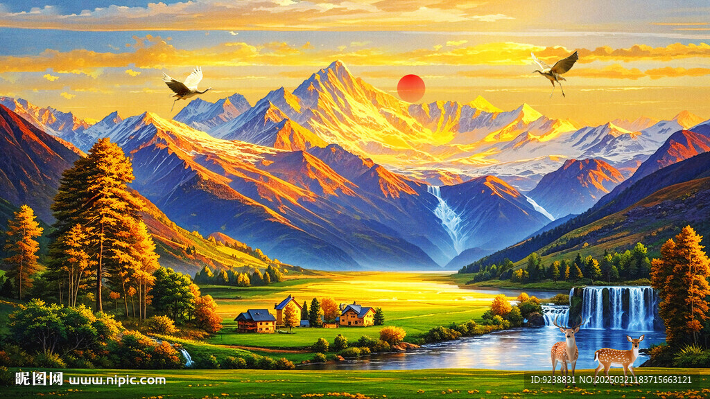日照金山