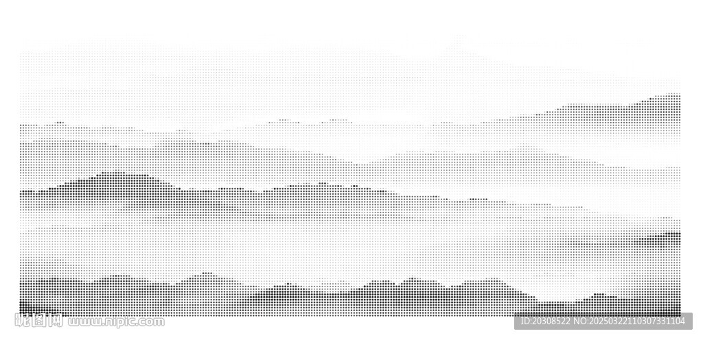水墨山水激光鏤空?qǐng)D