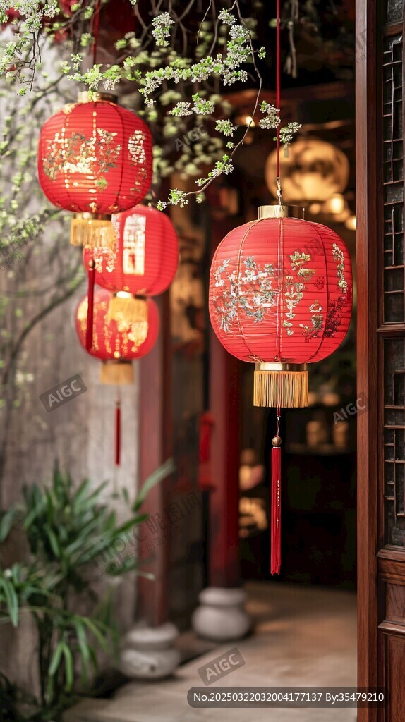 春節紅燈籠