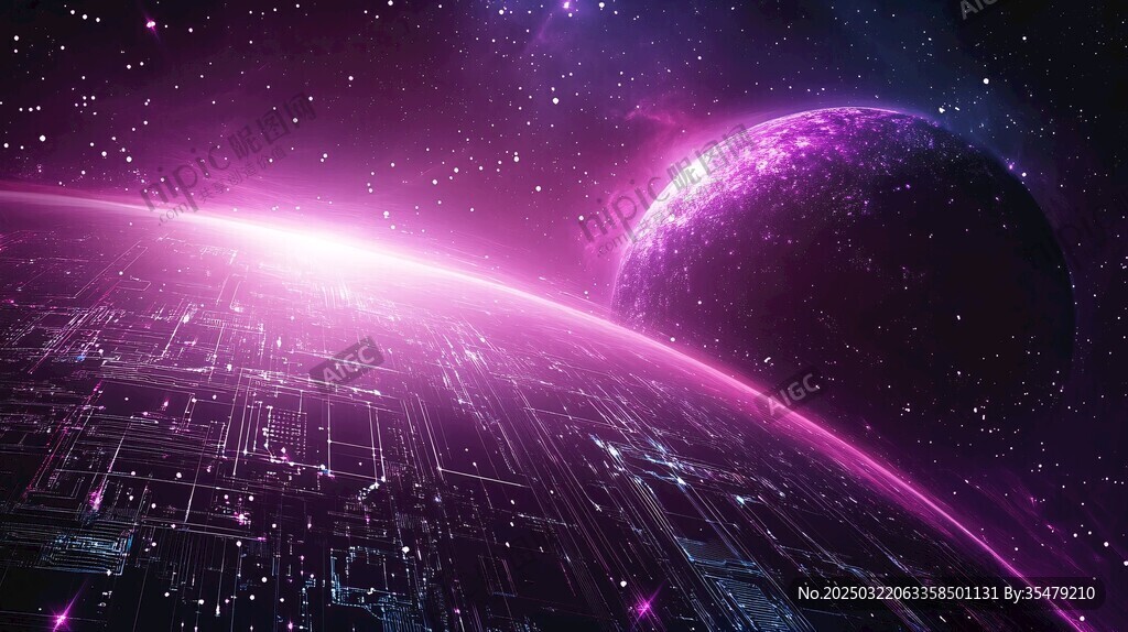 紫色星球的宇宙之謎