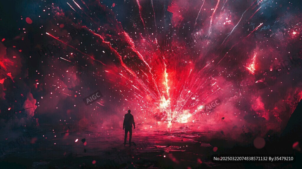紅色爆炸與孤獨(dú)的人