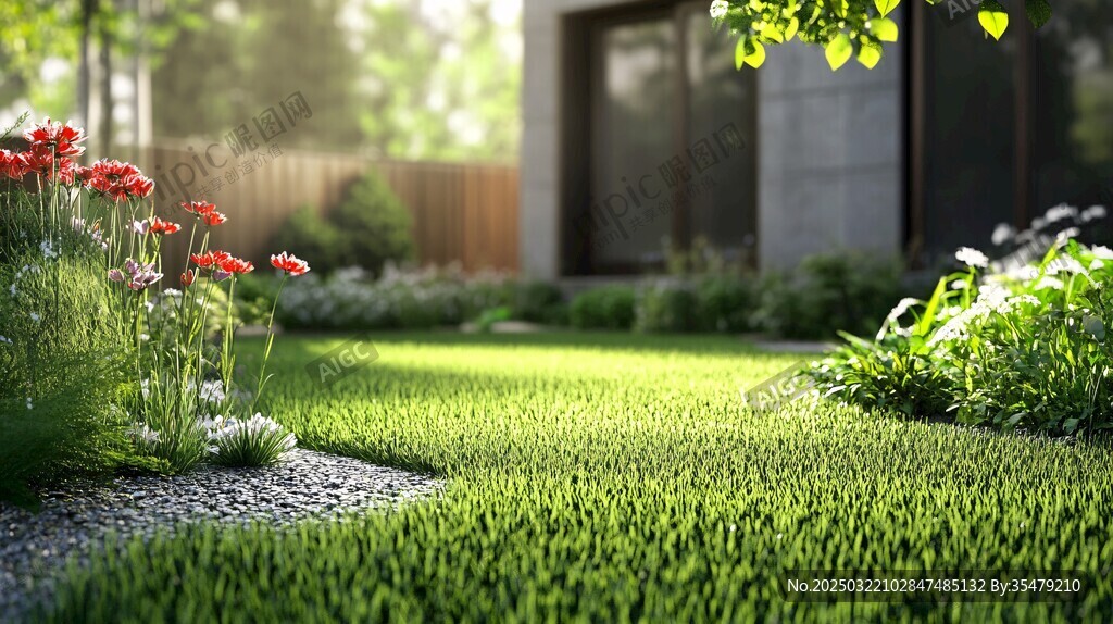 現(xiàn)代花園的寧?kù)o綠洲