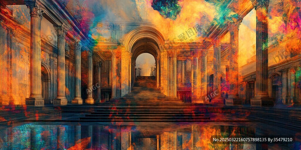 古典建筑的夢幻色彩