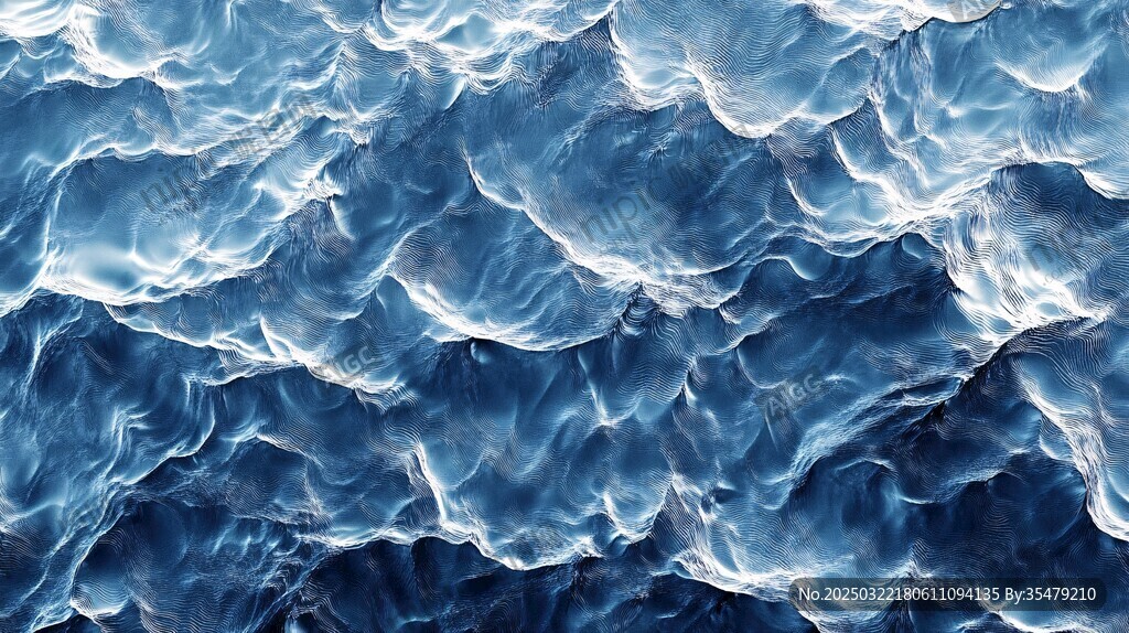 波濤洶涌的海浪