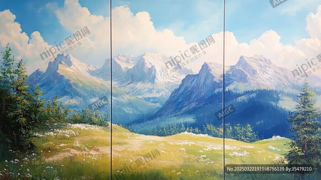 山谷中的寧靜