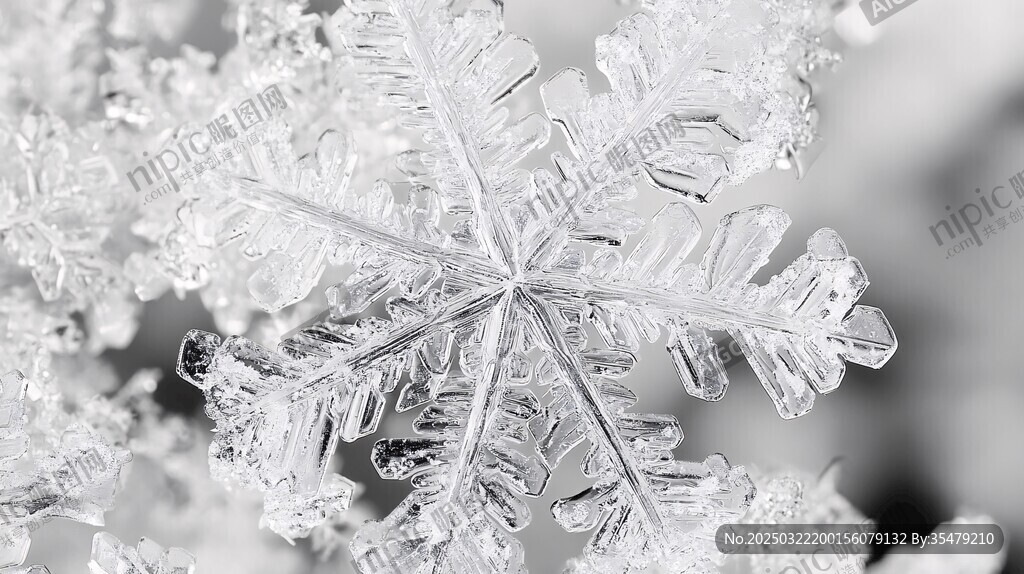 雪花之美