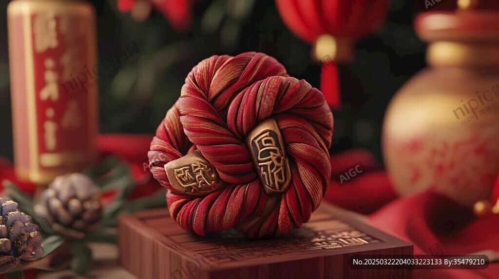 紅色中國結 文化象征
